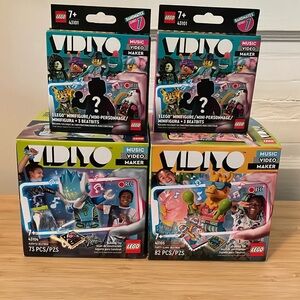 LEGO Vidiyo lot llama alien mini figs